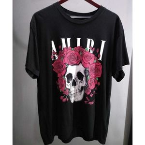 Amiri Grateful Dead Skull Tee T-shirt Black size Medium